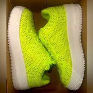 Neon Cloud Air Rhinestone shoes